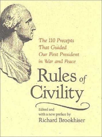 Cover of Rules of Civility: The 110 Precepts That Guided Our First President in War and Peace