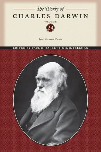 Cover of The Works of Charles Darwin, Volume 24 Insectivorous Plants