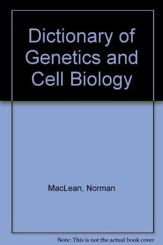 Cover of Dictionary of Genetics & Cell Biology