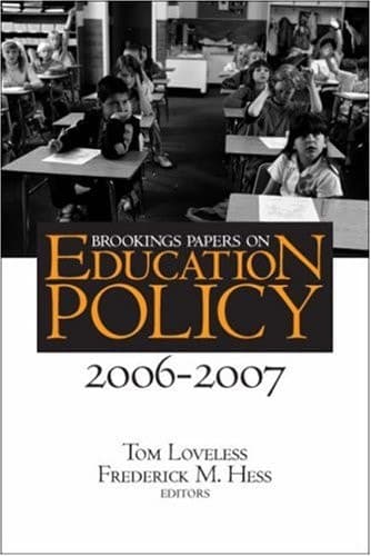 Cover of Brookings Papers on Education Policy, 2006/2007