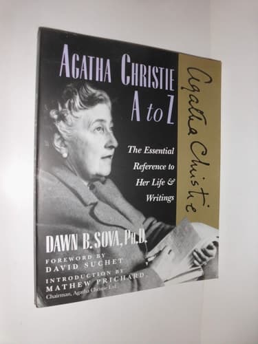 Cover of Agatha Christie A to Z The Essential Reference to Her Life and Writings