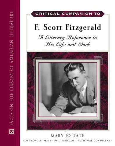 Cover of Critical Companion to F. Scott Fitzgerald A Literary Reference to His Life and Work