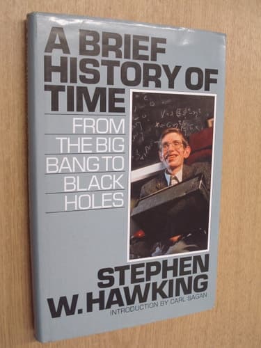 Cover of A Brief History of Time From the Big Bang to Black Holes