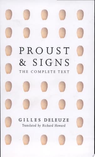 Cover of Proust and Signs The Complete Text