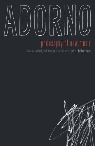 Cover of Philosophy of New Music