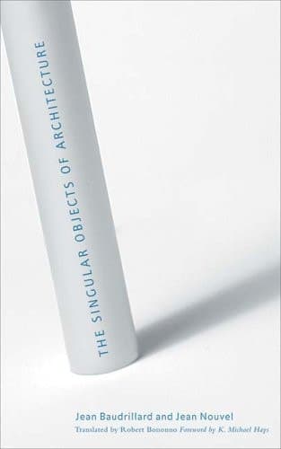 Cover of The Singular Objects of Architecture