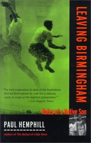 Cover of Leaving Birmingham Notes of a Native Son