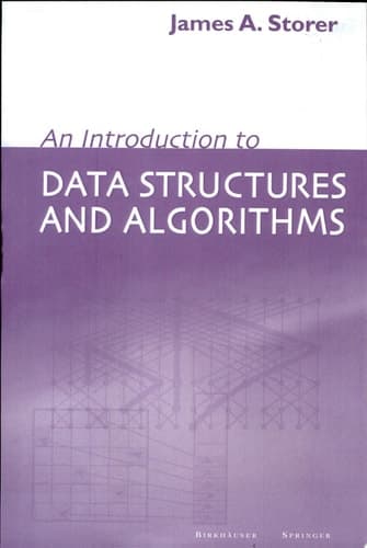 Cover of An Introduction to Data Structures and Algorithms