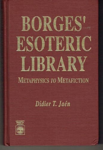 Cover of Borges' Esoteric Library