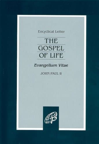 Cover of Encyclical Letter the Gospel of Life