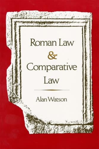 Cover of Roman Law & Comparative Law