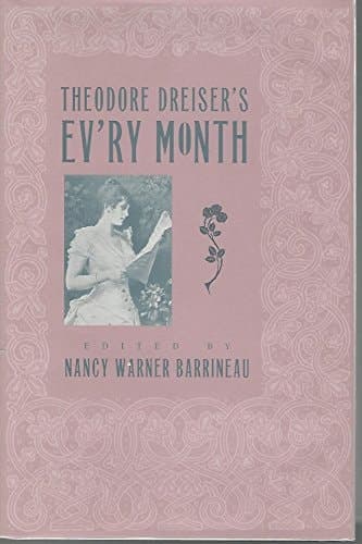 Cover of Theodore Dreiser's Ev'ry Month