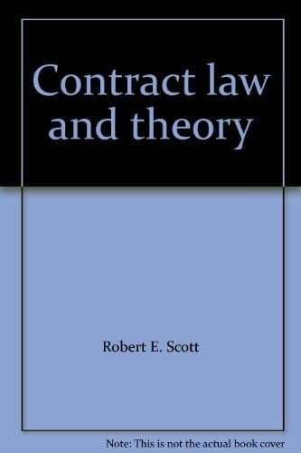 Cover of Contract law and theory
