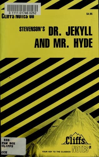 Cover of CliffsNotes on Stevenson's Dr. Jekyll and Mr. Hyde