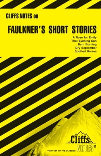 Cover of CliffsNotes Faulkner's Short Stories