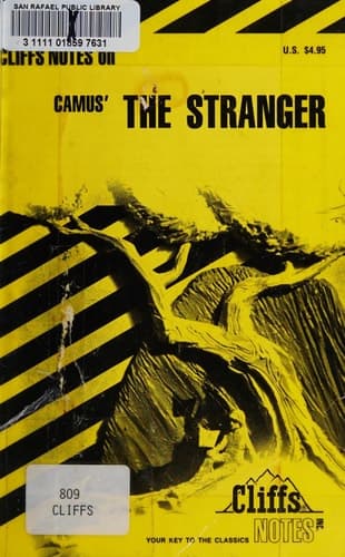Cover of CliffsNotes on Camus The Stranger