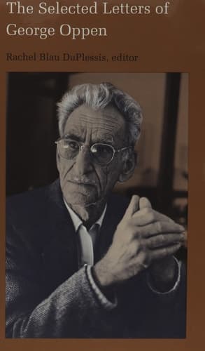 Cover of The Selected Letters of George Oppen