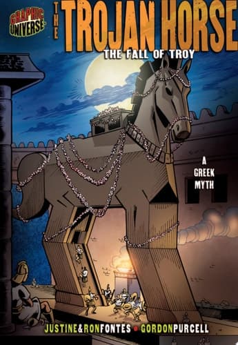 Cover of The Trojan Horse The Fall of Troy [A Greek Myth]