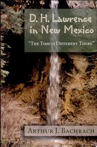 Cover of D. H. Lawrence in New Mexico The Time is Different There