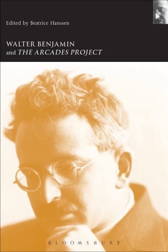 Cover of Walter Benjamin and the Arcades Project (Walter Benjamin Studies)