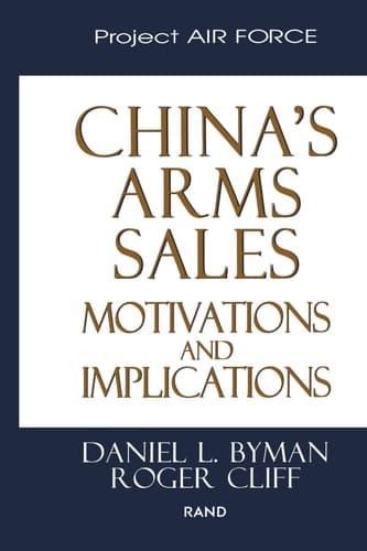 Cover of China's Arms Sales Motivations and Implications
