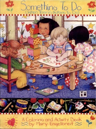 Cover of Something to Do (When There's Nothing To Do) A Coloring and Activity Book