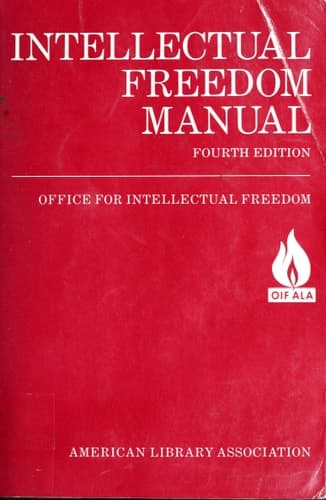 Cover of Intellectual Freedom Manual