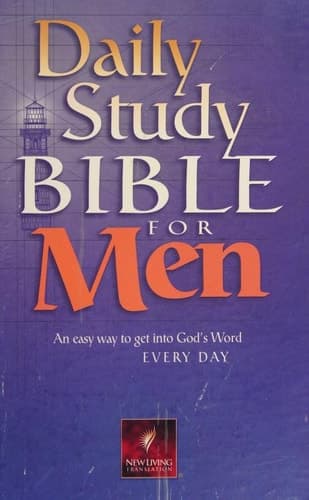Cover of Daily Study Bible for Men