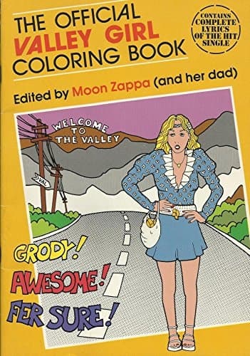 Cover of The Official Valley Girl Coloring Book