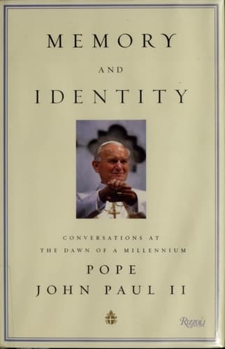 Cover of Memory and Identity: Conversations at the Dawn of a Millennium