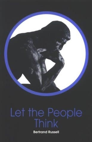Cover of Let the People Think A Selection of Essays