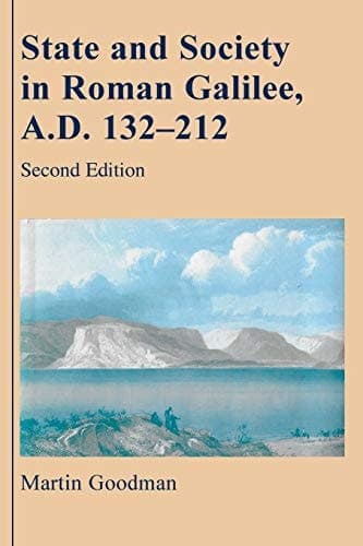Cover of State and Society in Roman Galilee A.D. 132-212 (Parkes-Wiener Series on Jewish Studies)