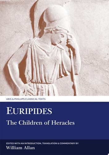 Cover of Euripides: the Children of Heracles
