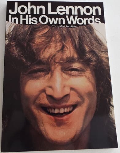 Cover of John Lennon in His Own Words