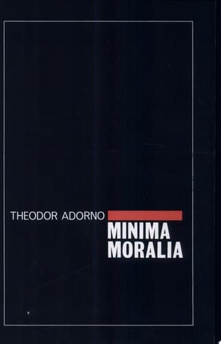 Cover of Minima Moralia Reflections from Damaged Life