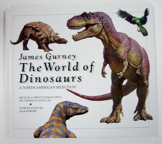 Cover of James Gurney The World of Dinosaurs