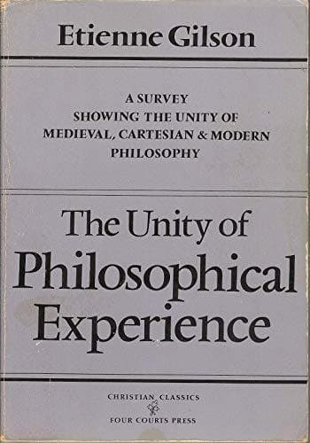 Cover of The Unity of Philosophical Experience