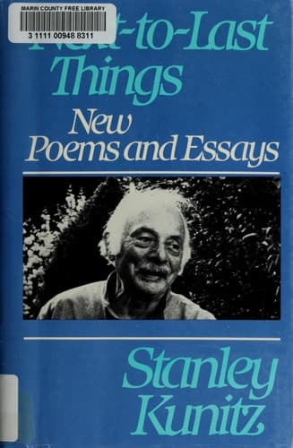 Cover of Next-to-last Things New Poems and Essays