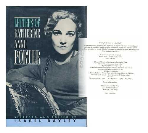 Cover of Letters of Katherine Anne Porter