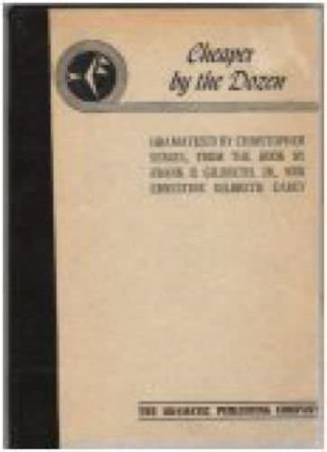 Cover of Frank B. Gilbreth, Jr. and Ernestine Gilbreth Carey's Cheaper by the Dozen