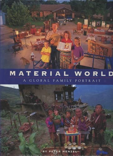 Cover of Material World: A Global Family Portrait