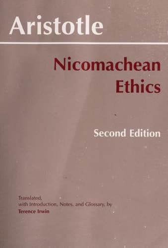 Cover of Nicomachean Ethics