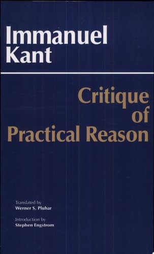 Cover of Critique of Practical Reason