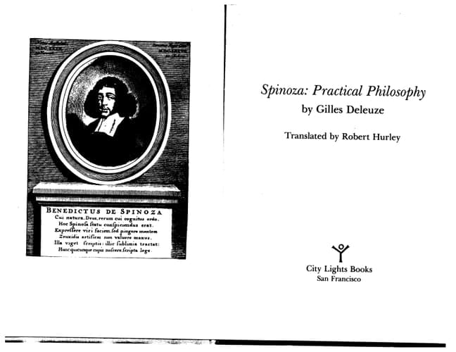 Cover of Spinoza Practical Philosophy
