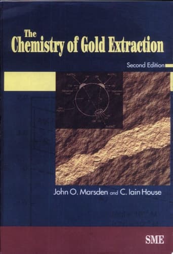 Cover of The Chemistry of Gold Extraction