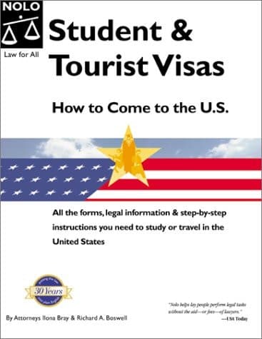 Cover of Student and Tourist Visas : How to Come to the U.S.