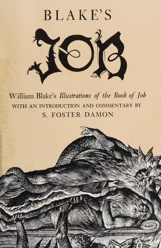 Cover of Blake's Job: William Blake’s Illustrations of the Book of Job
