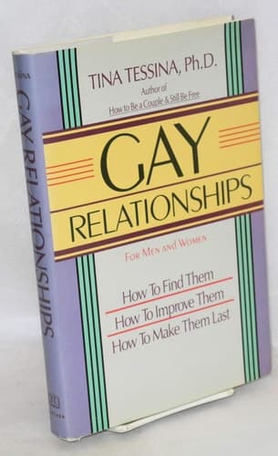 Cover of Gay Relationships For Men and Women