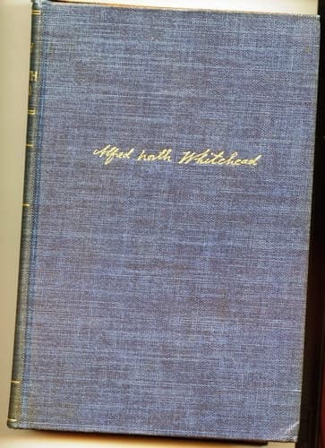 Cover of The Philosophy of Alfred North Whitehead