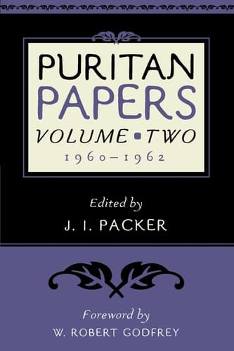 Cover of Puritan Papers 1960-1962